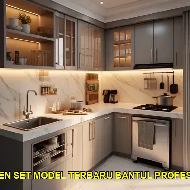 kitchen set model terbaru bantul profesional